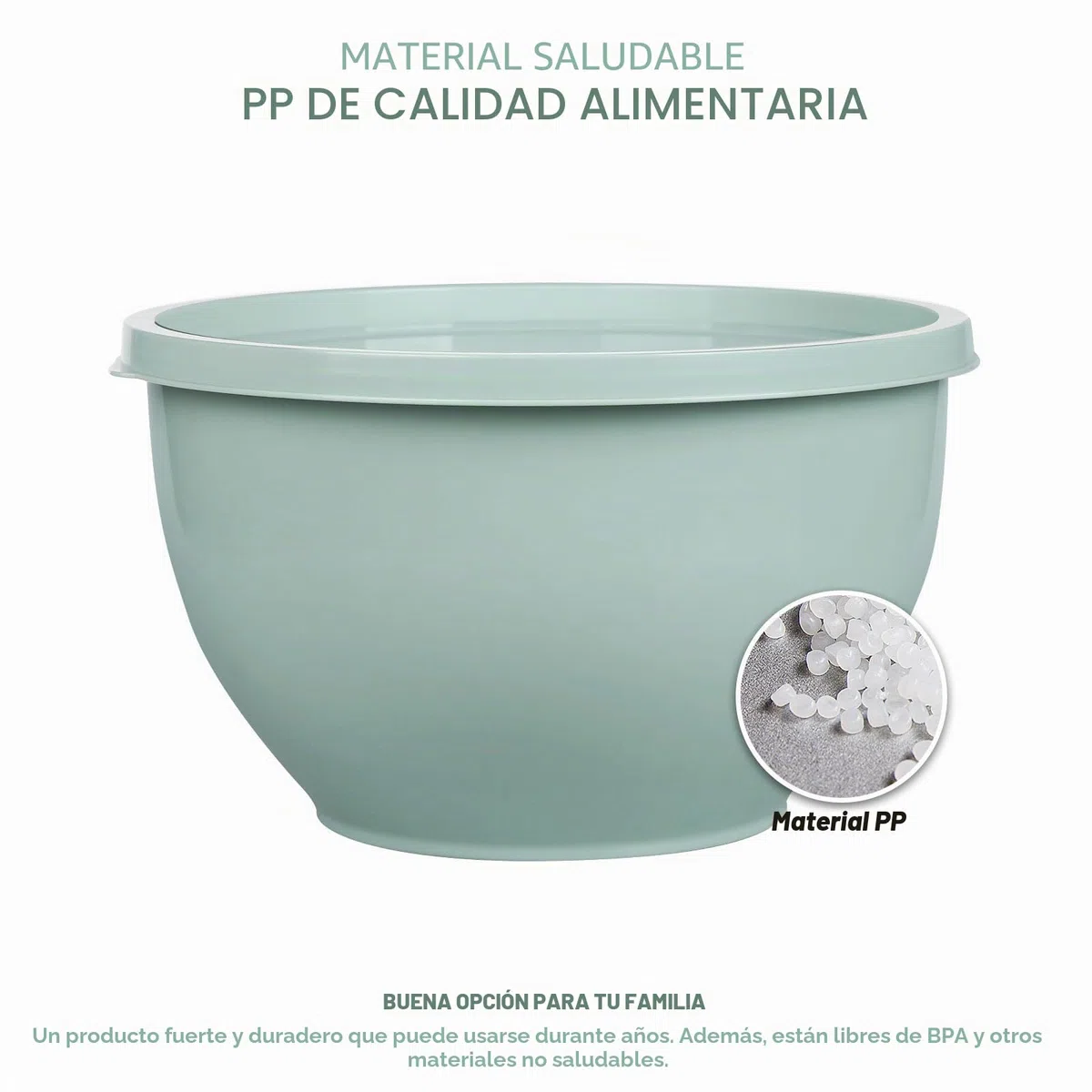 Greentainer Juego de 5 Cuencos Plástico para Mezclar con Tapas, 0.8L-4.7L, Apilables y Anidables, Sin BPA, Apto Lavavajillas y Microondas, para Frigorífico y Congelador, Multiusos Cocina（gris y rosa）
