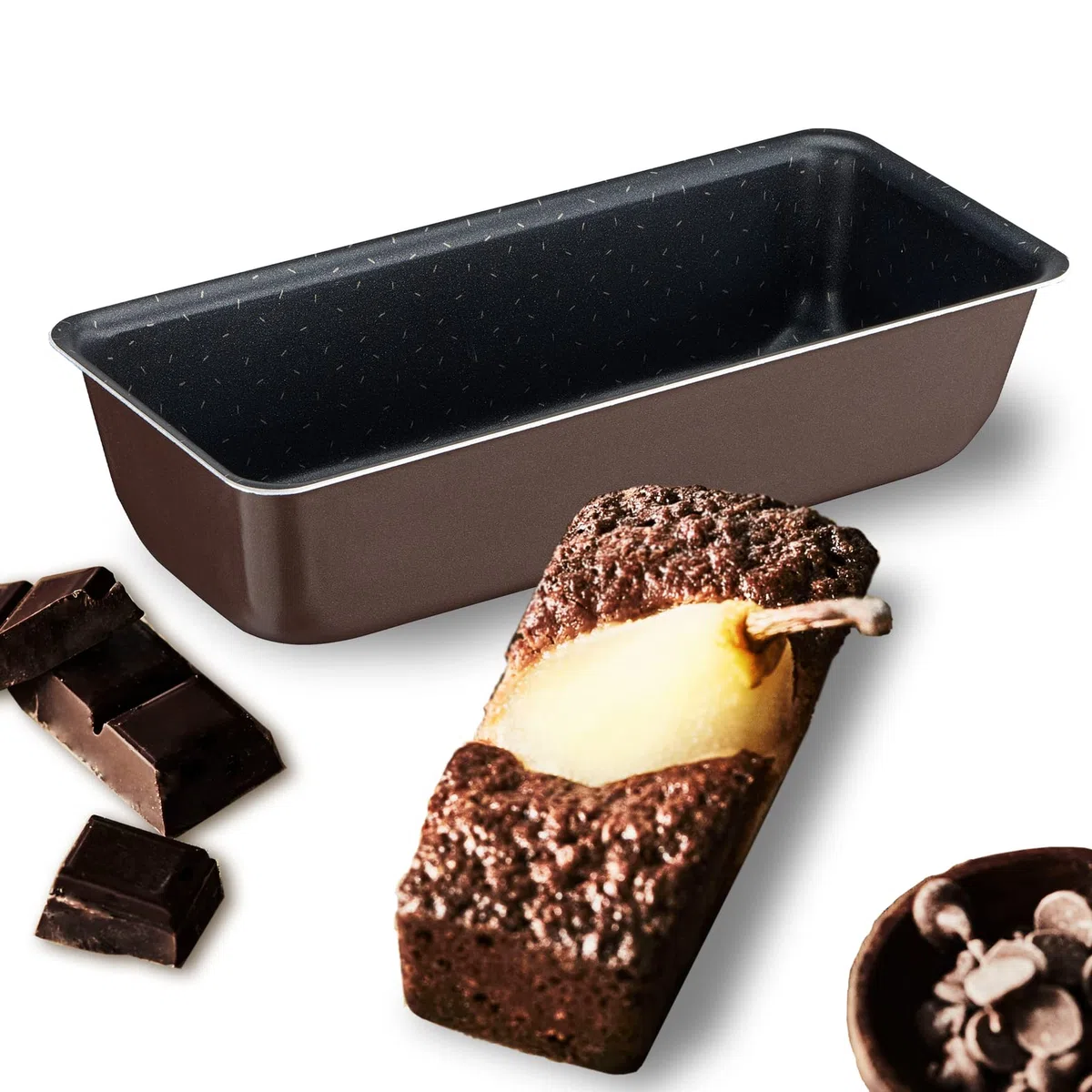 Tefal Molde para Repostería Cake Ø 26 cm Marrón Metal Aluminio
