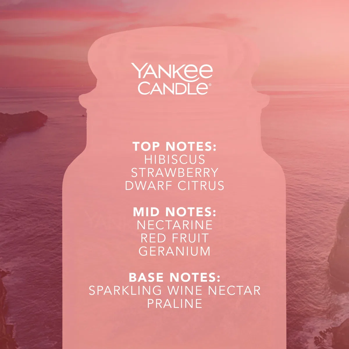 Yankee Candle Vela aromática | Amanecer en el Acantilado vela en tarro grande | Velas de larga duración: hasta 150 h | Regalos perfectos para mujeres (Paquete de 2)