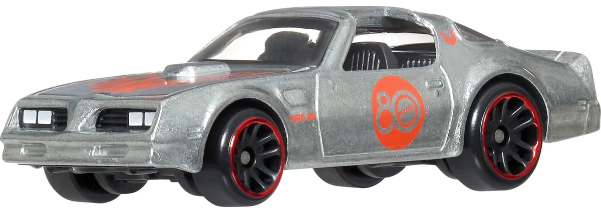 Hot Wheels Mattel JHF01 80.º aniversario 7 vehículos con 7 mini coches, a partir de 3 años, de metal