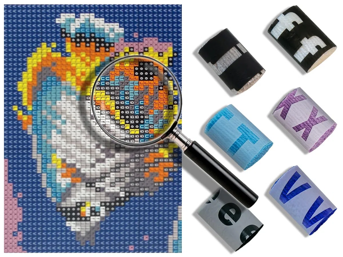 YOOTOM Kit de almohada de gancho de cerradura,Christmas Latch Hook Pillowcase Kits 43x43cm