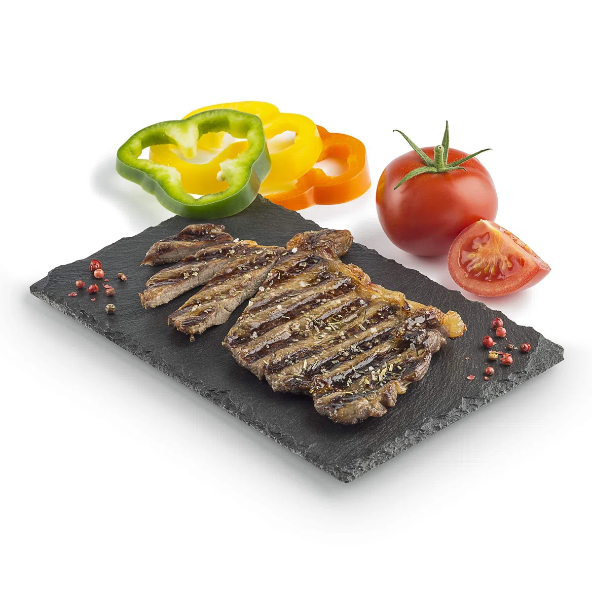 Tefal Santoku Comfort - Cuchillo de 12 cm de acero inoxidable con mango ergonómico, color negro