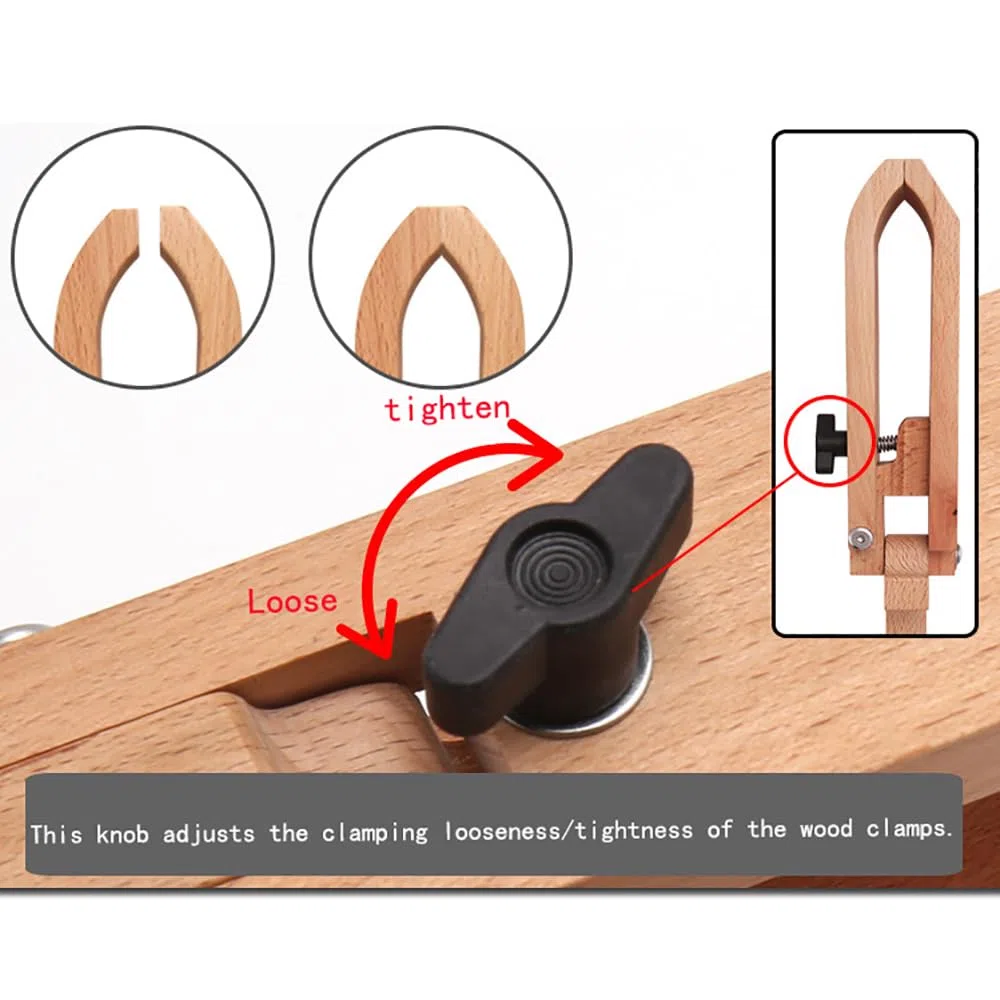 Pinzas de Costura de Cuero de Madera artesanal, Coser Clip de Madera,Herramienta de Costura de Cuero,29pcs cosidas a mano de cuero, agarre seguro, multifuncional, para Artesanía de Cuero DIY