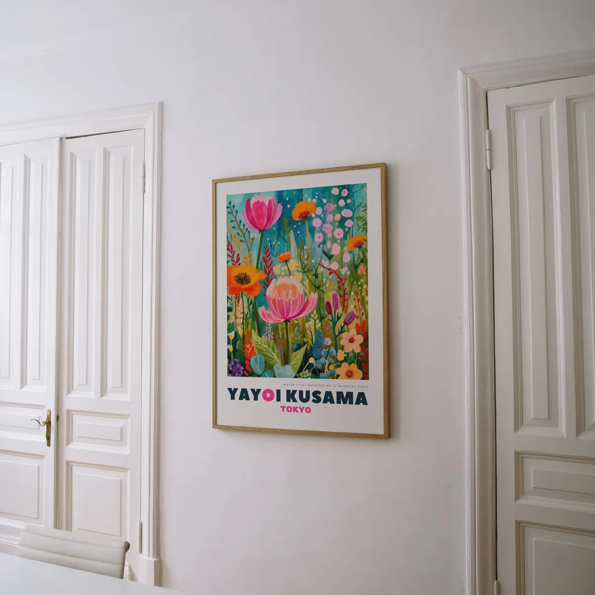 ARTINSPIRIO Póster de arte de Yayoi Kusama (Solo póster, 60x90 cm)