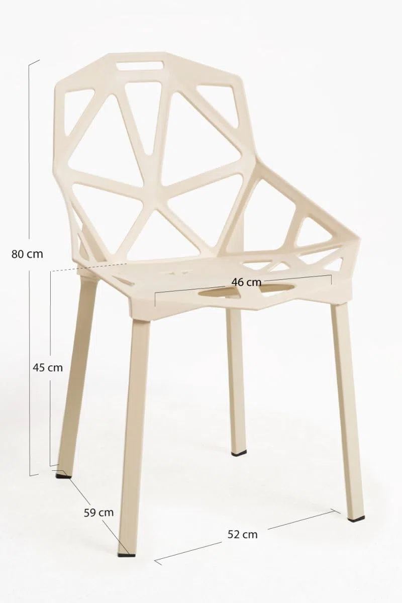 Regalos Miguel - Sillas Comedor - Silla Omega - Beige