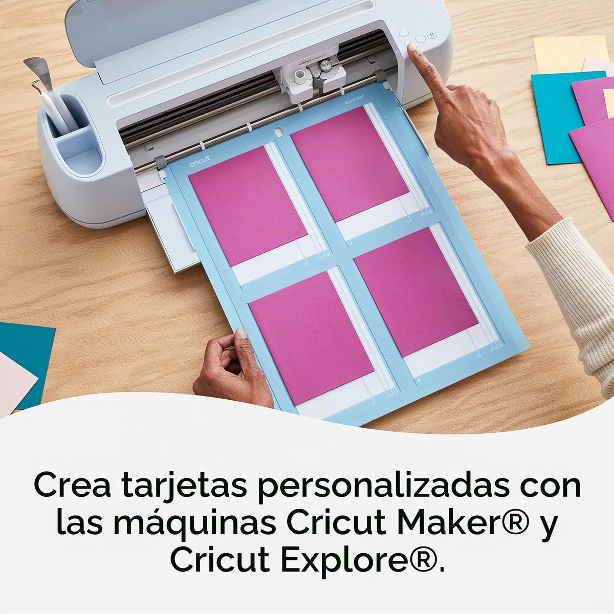 Cricut Tapete de corte para tarjetas 2x2 (pack de 2) - Cricut