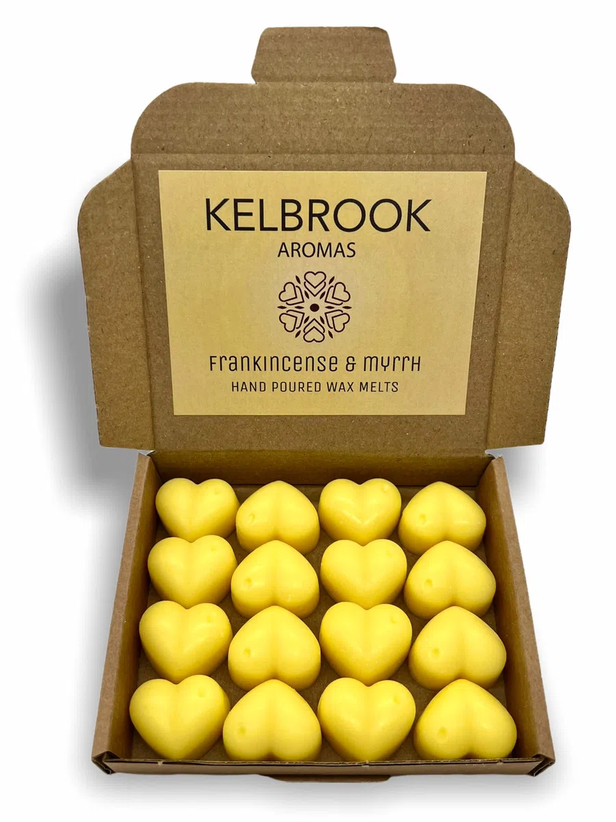 16 cera de soja vertida a mano,altamente perfumada,vegana,Apto para calentadores de cera eléctricos de 40 W y quemadores de cera de té de 4 horas,por Kelbrook Aromas