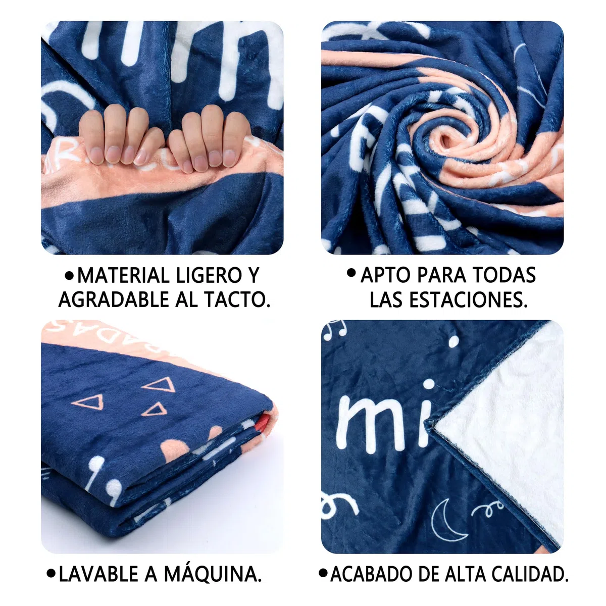 Amorea A mi Mujer Este es un Abrazo Solo para ti Manta para Esposa Manta para abrazar Cumpleaños San Valentín (Mujer-a)