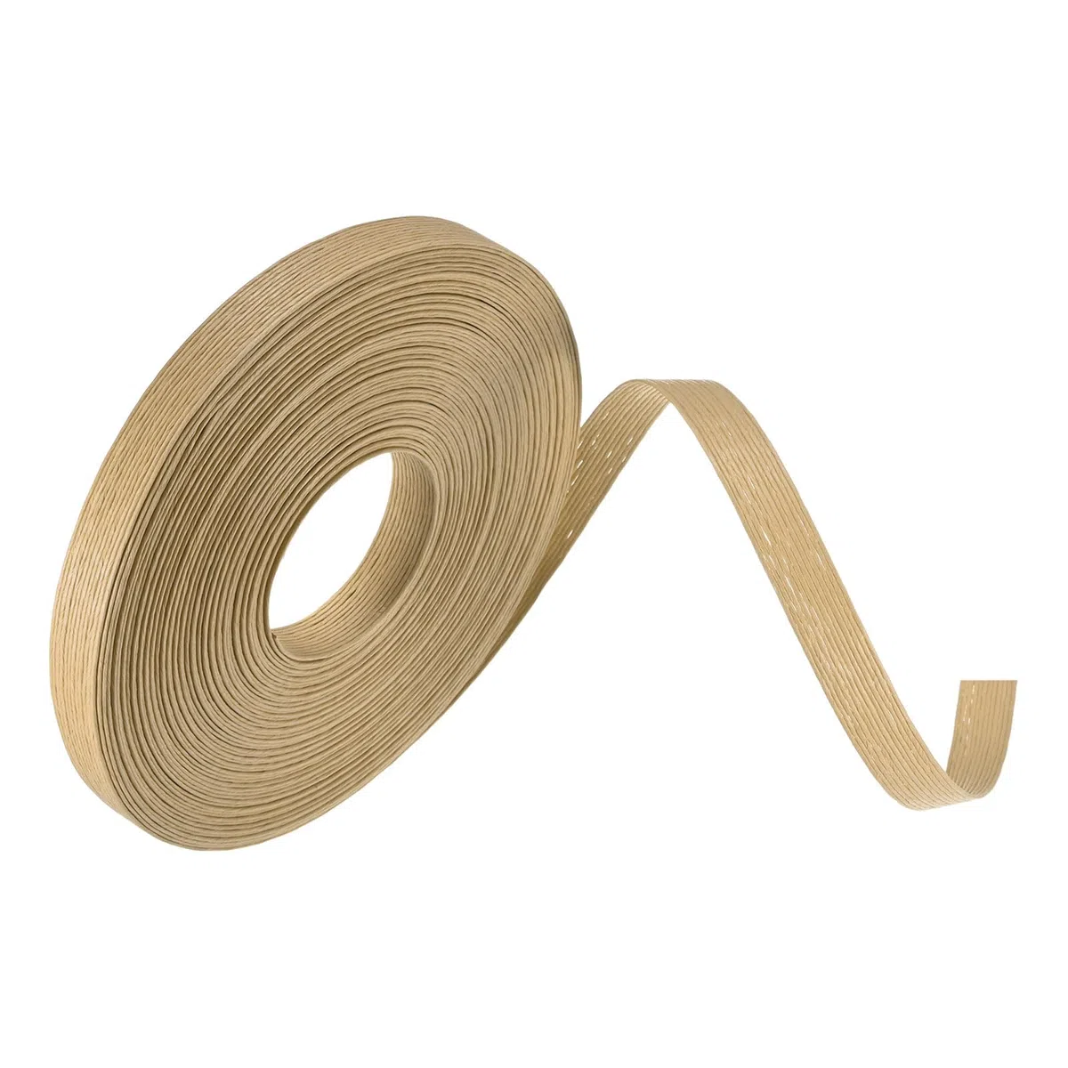 M METERXITY Mimbre De Papel Trenzado 12 Hebras 21.8 Yardas x 0.47 Pulgada Material De Mimbre De Papel Para Manualidades DIY/Decoración Del Hogar Suministros [Burlywood]