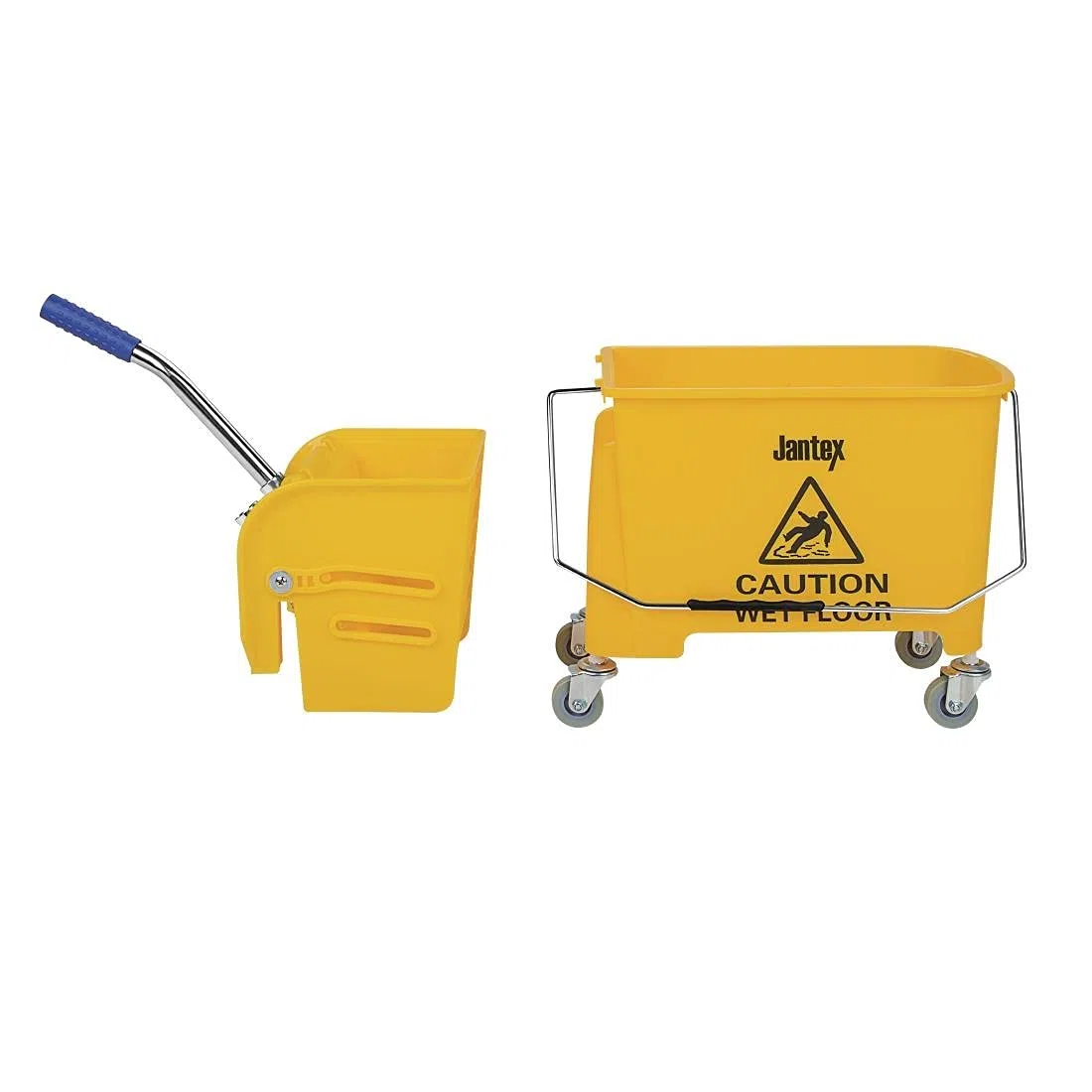 Jantex F951 cubo y escurridor, amarillo