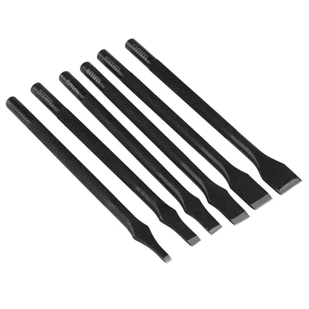 Juego de punzones de cuero herramientas para perforar piel manualidades DIY con tamaños 3mm 5mm 6mm 8mm 10mm 12mm for trabajos en cuero