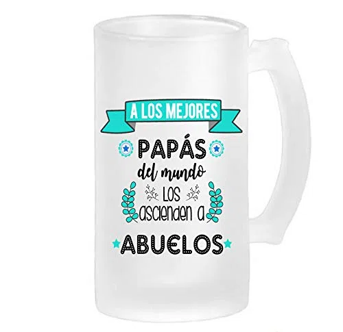 Jarra de Cerveza Regalo para Padre (Mejor Abuelo)