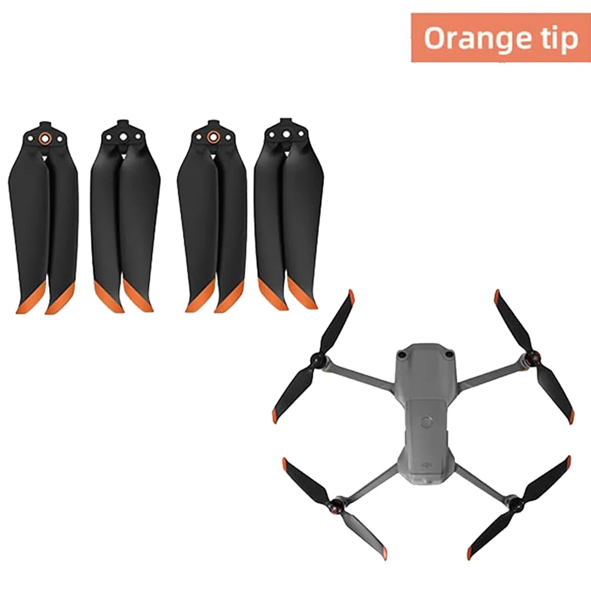 Gdraco Air 2S Hélices silenciosas plegables 7238F para DJI Mavic Air 2/Air 2S Drone Accesorios (8 unidades)