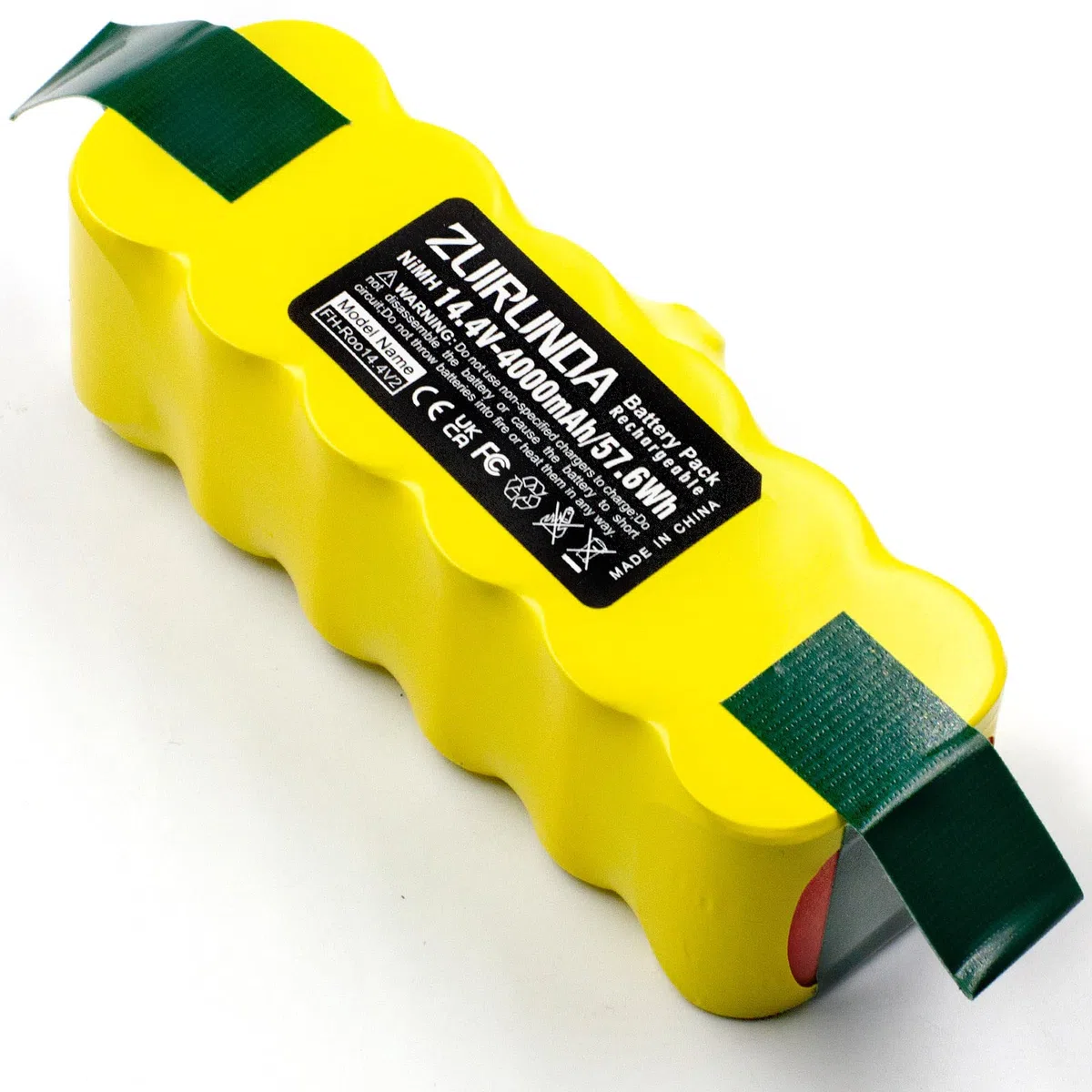 14,4V 4000mAh NI-MH Batería de Repuesto para iRobot Roomba 500 600 700 800 batería de reemplazo Adecuada para R3 irobot 581 450 700 605 621 880 785 batería (4000mAh Ni-MH)