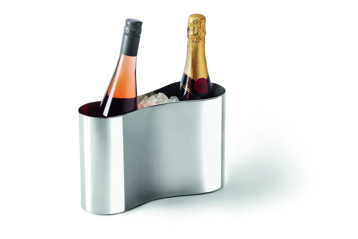 Philippi - Enfriador de botellas Valerie - 2 botellas de vino o champán se pueden mantener frescas juntas