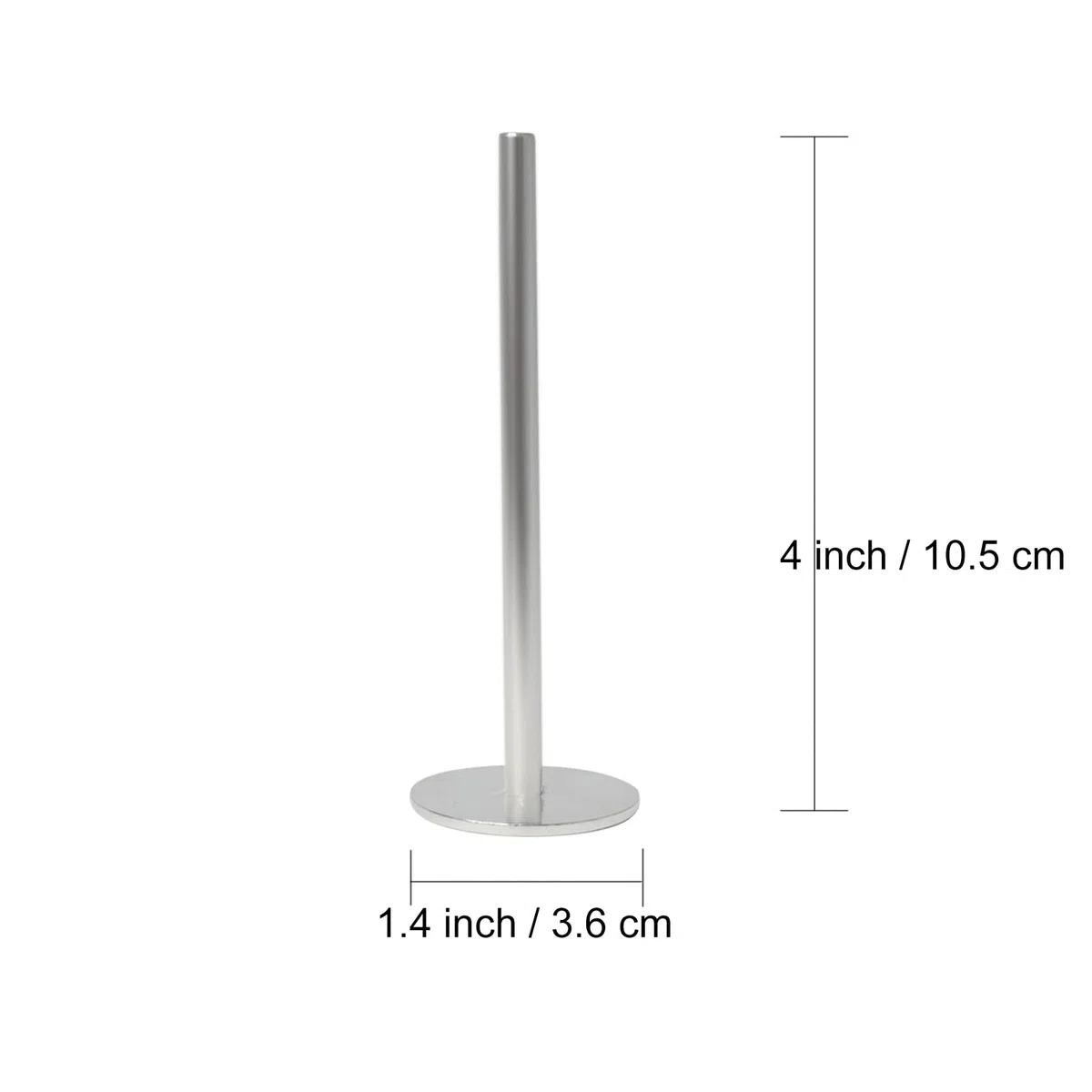 Núcleo de calefacción de acero inoxidable para tartas, 10 cm