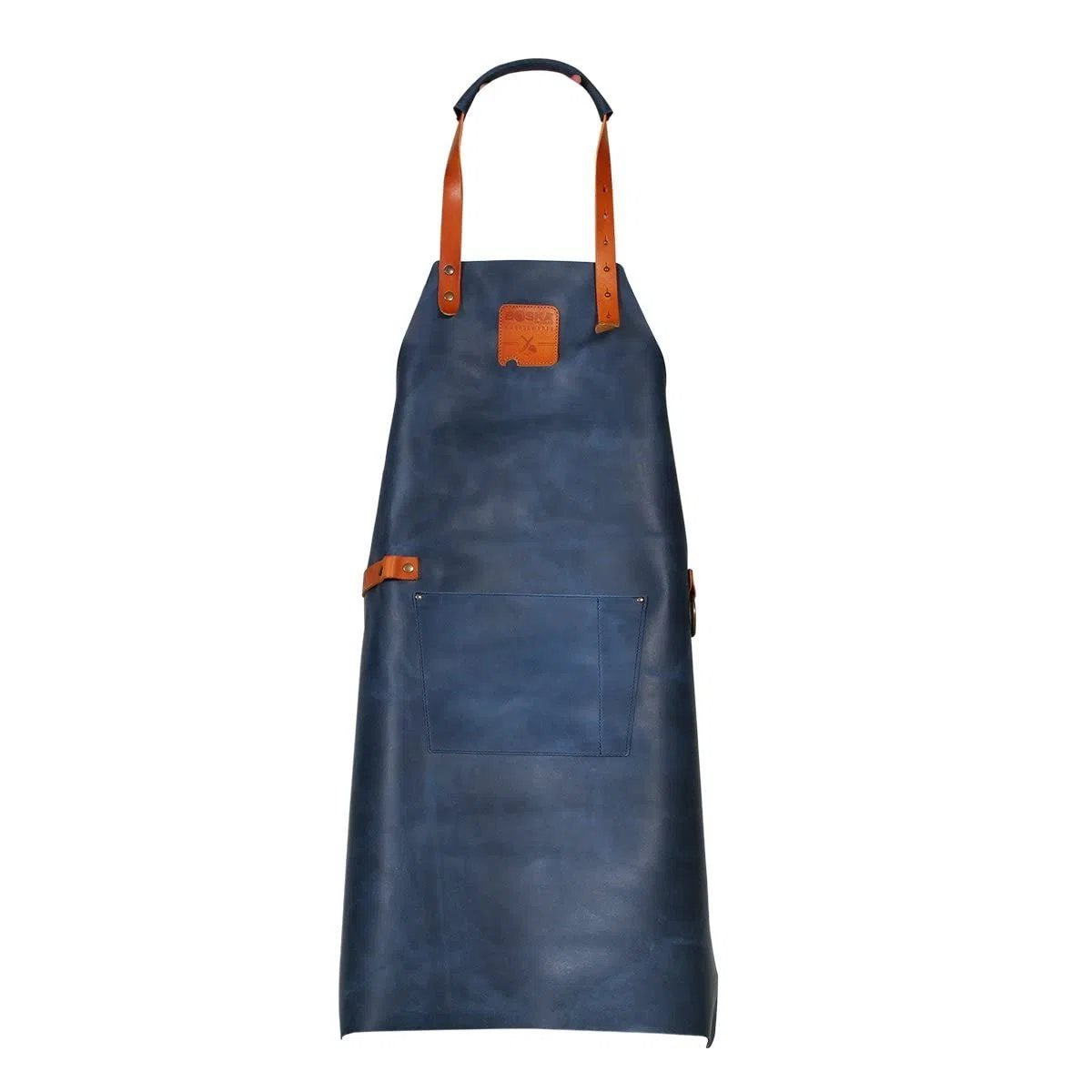 BOSKA Piel Delantal Mister Smith con Bolsillo, Jersey, Azul, 20 x 20 x 10 cm