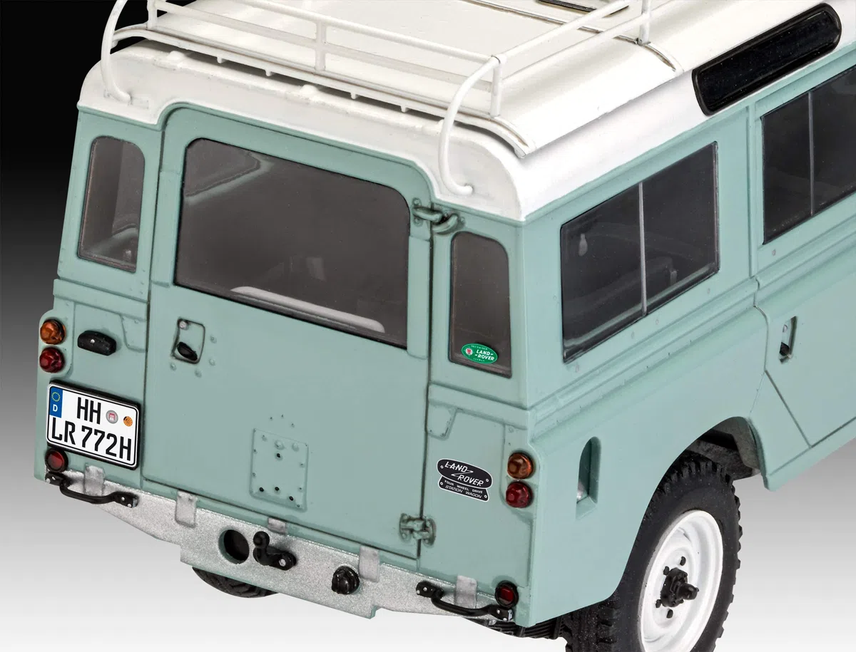 Revell GmbH Revell 07047 7047 - Kit de Modelos de plástico para Land Rover Serie III, Multicolor, 1/24