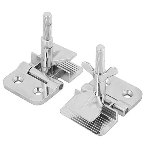 2pcs Serigrafía Marco de Mariposa de Zinc Alloy Abrazadera de Bisagra Marco Herramienta de Hobby Para Fijar Marco de Pantalla Color Plata
