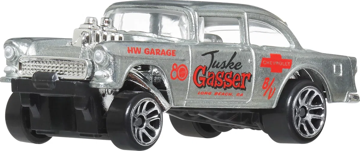 Hot Wheels Mattel JHF01 80.º aniversario 7 vehículos con 7 mini coches, a partir de 3 años, de metal