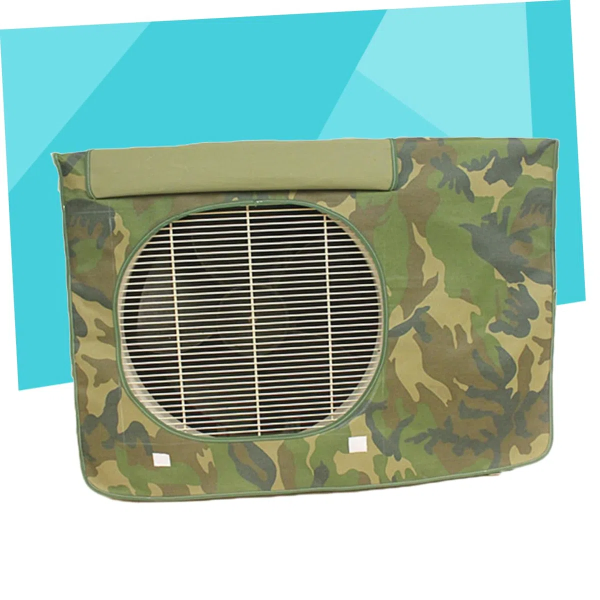 Holibanna Funda Protectora para Unidad Exterior De Aire Acondicionado Color Verde Camuflaje 74 X 54 X 26 Cm