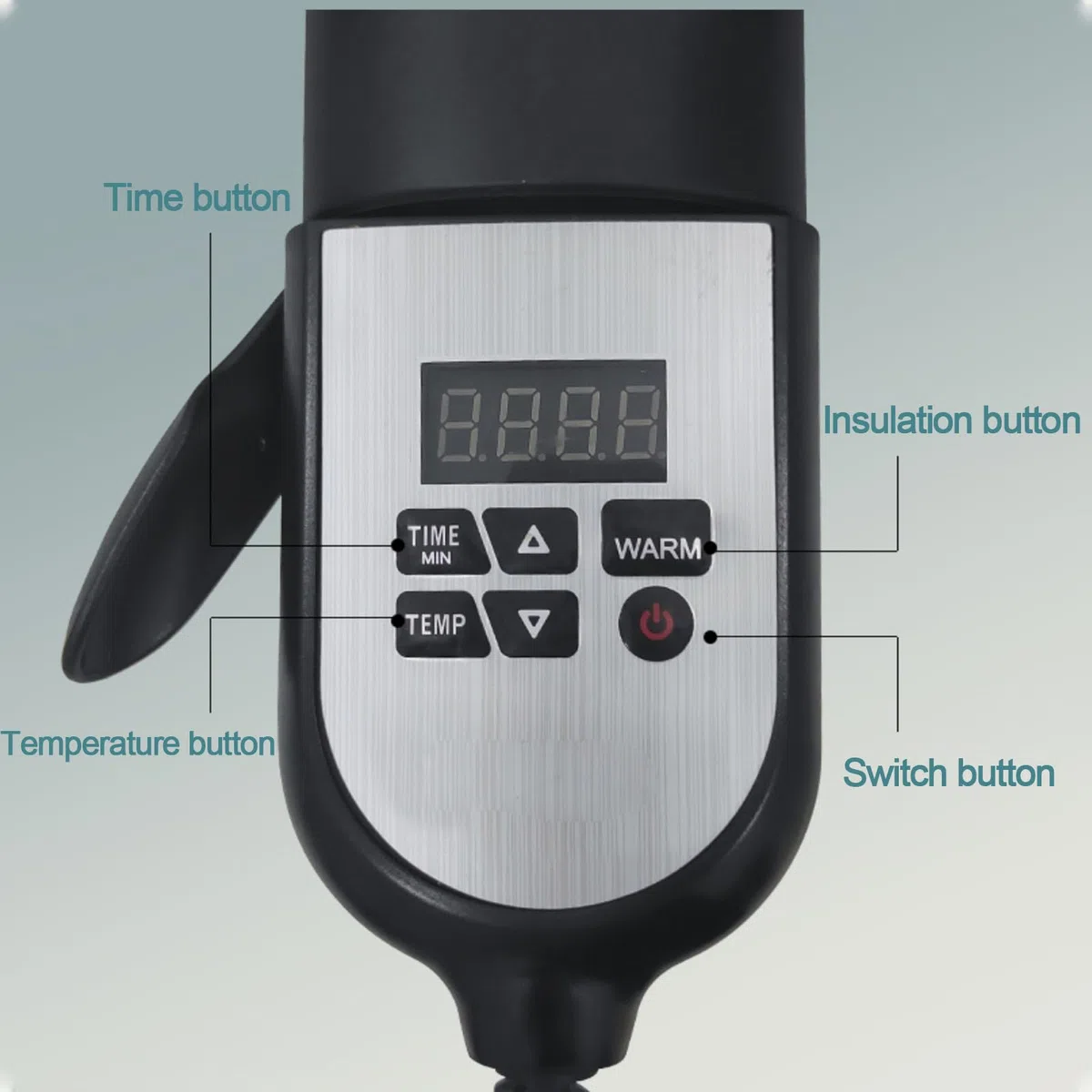 Pliddle Eléctrico De 40 Cm para Injera Etíope, Fabricantes De Crepes Antiadherentes Y Chapati & Skyet and Panqueke Fabricante De Panqueques, Control De Calor Digital Ajustable, Incluso Distribución
