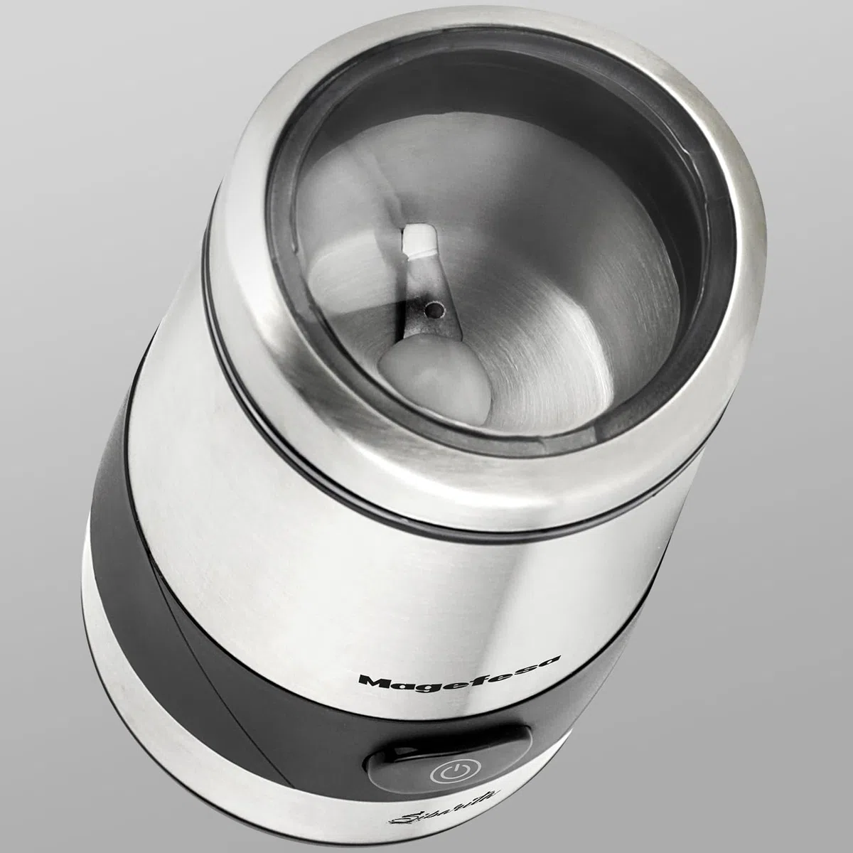 MAGEFESA SIBARITA Molinillo de café de 200W y Depósito de 50gr de Capacidad, Potente Motor de Cobre, Acero inoxidable y Cierre de seguridad
