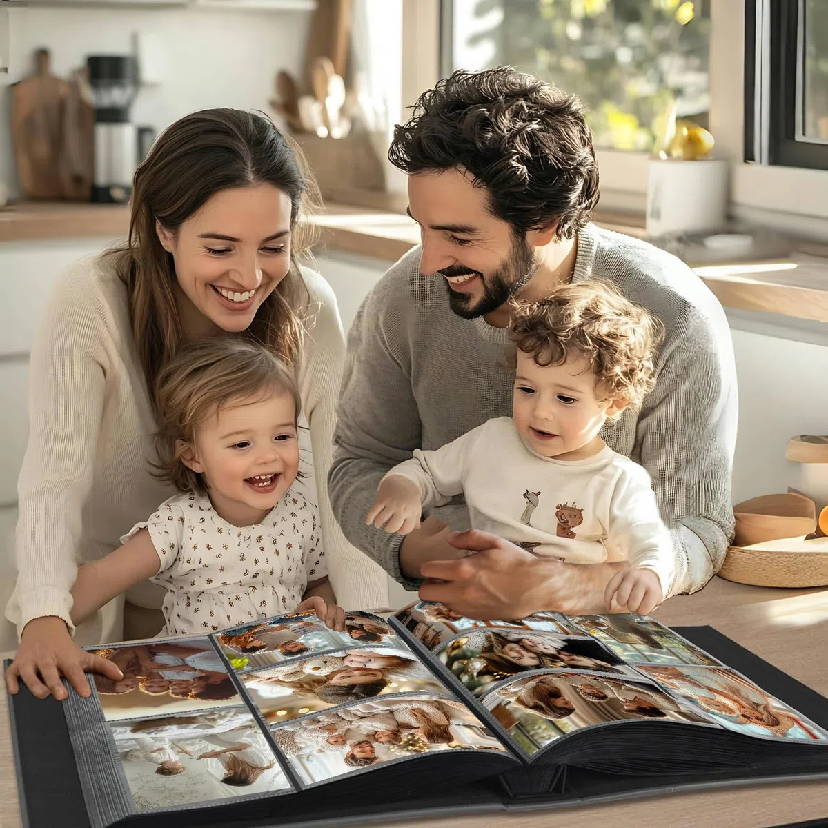 Artmag Álbum de fotos de 4 x 6 pulgadas, 600 fotos, cubierta de piel de gran capacidad, álbumes de fotos familiares para bodas, capacidad para 600 fotos horizontales y verticales de 4 x 6 pulgadas con