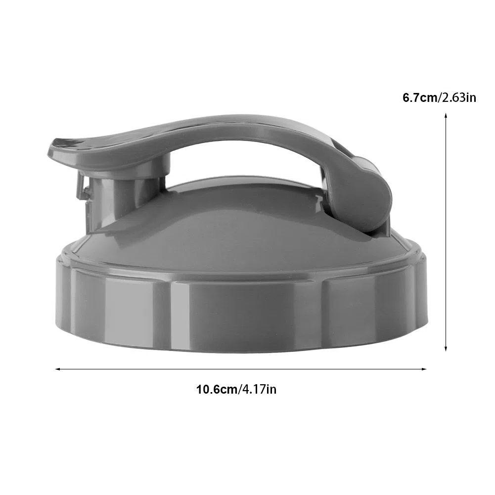 Zerodis Tapa de Sello de Tirón Piezas de Repuesto de Exprimidor, Taza de Repuesto para Botella de Exprimidor Seal Flip Top Tapa de 600 W 900 W(Gris)