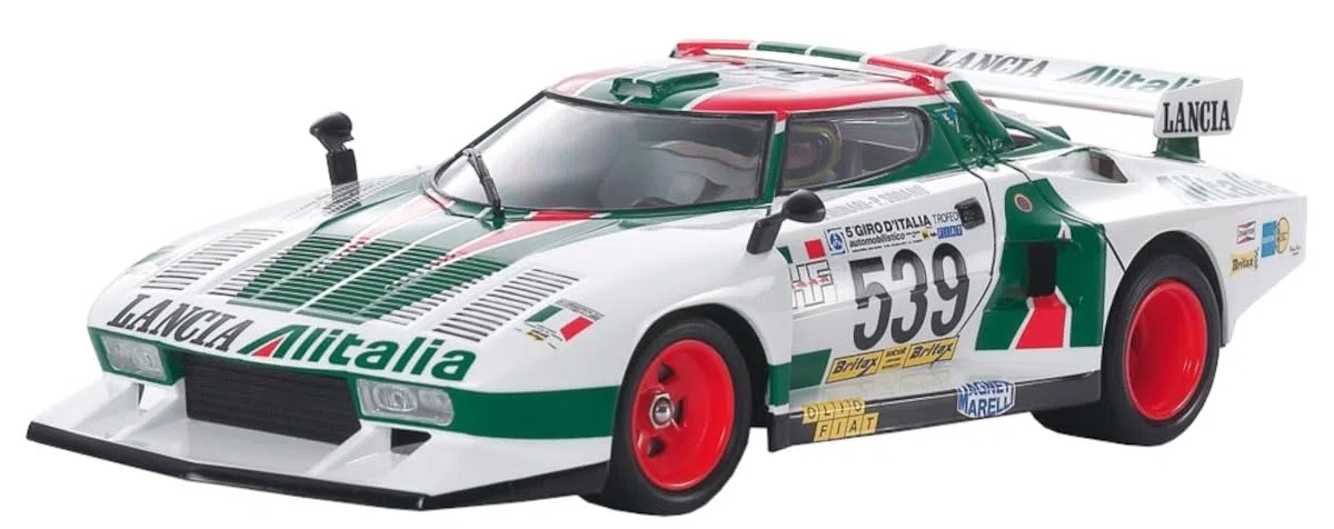 Tamiya 25210 1:24 Lancia Stratos Turbo - réplica Fiel, Kit de plástico, Manualidades, modelismo, Montaje, sin Pintar, Multicolor