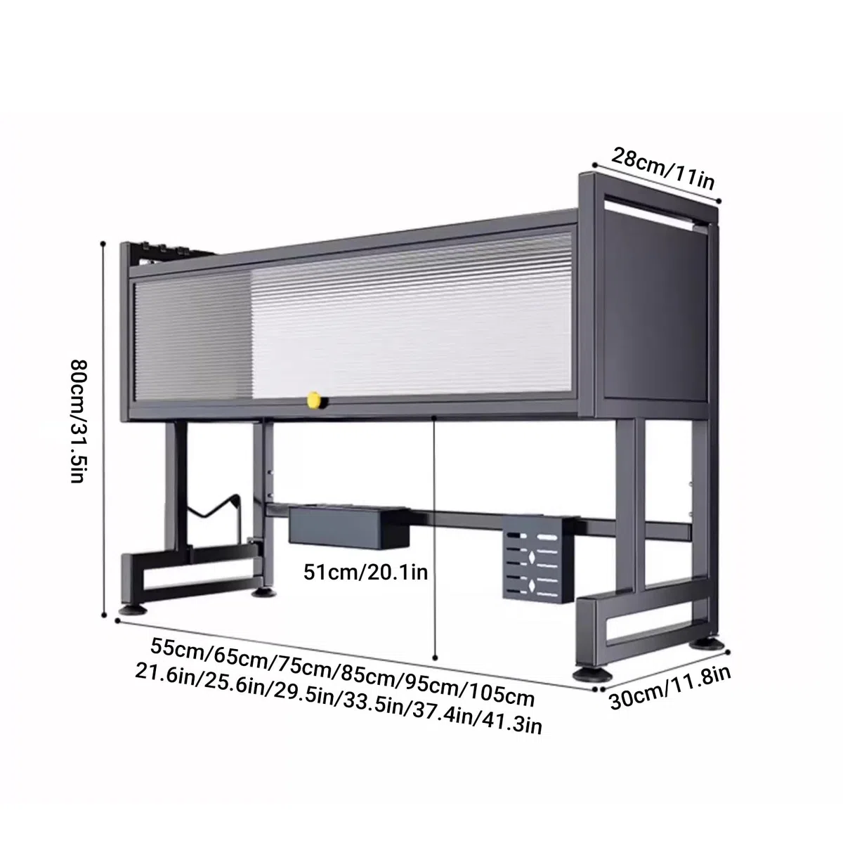 Escurridor de platos para colocar sobre el fregadero, estante grande de organización para encimera de cocina, escurridor de platos para platos, vasos, cubiertos