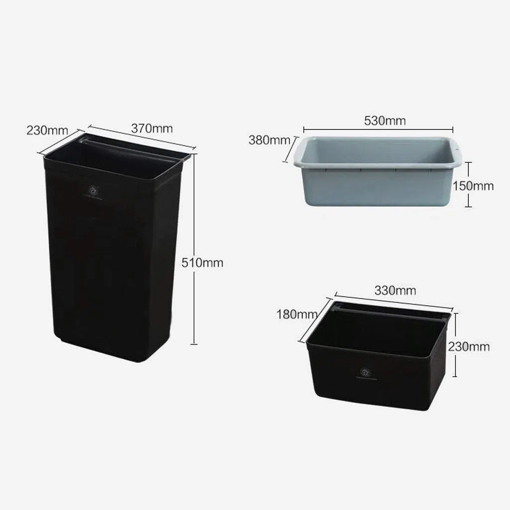 Carro de Almacenamiento Multifuncional, Carros de Servicios Públicos de Plástico Grueso para Hotel Que Recoge un Vagón Comedor, Recoge un Cuenco, Vehículos de Recolección, Plato de Tres Pisos C