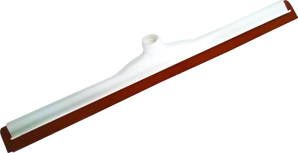 Carlisle 36692200 Flo-Pac suave doble espuma rasqueta de goma para suelo con marco de plástico, 22 cm ancho, rojo (caja de 10)