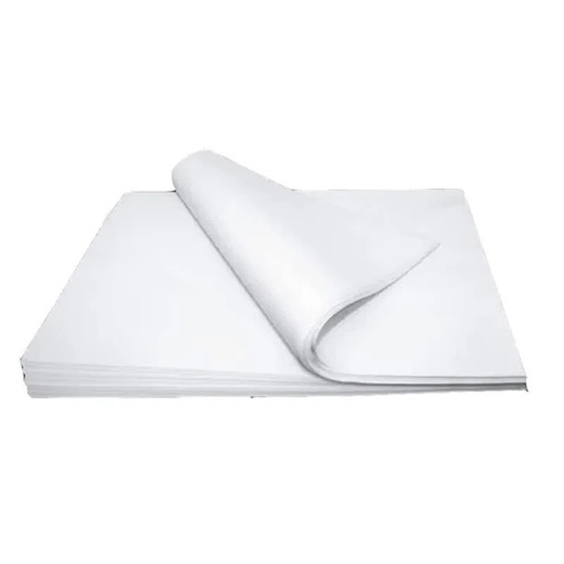 Hiperlimpieza 500 Manteles Individuales para Bares, Cafeterías y Restaurantes, Celulosa, Color Blanco, 100 x 100 cm