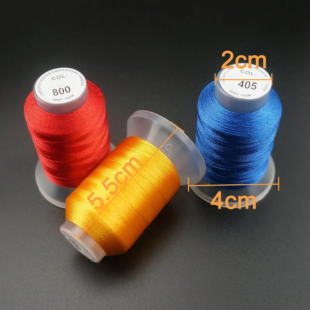 New brothread 30 Nuevos Janome Colores Poliéster Máquina Bordado Hilo 500M - Surtido 2
