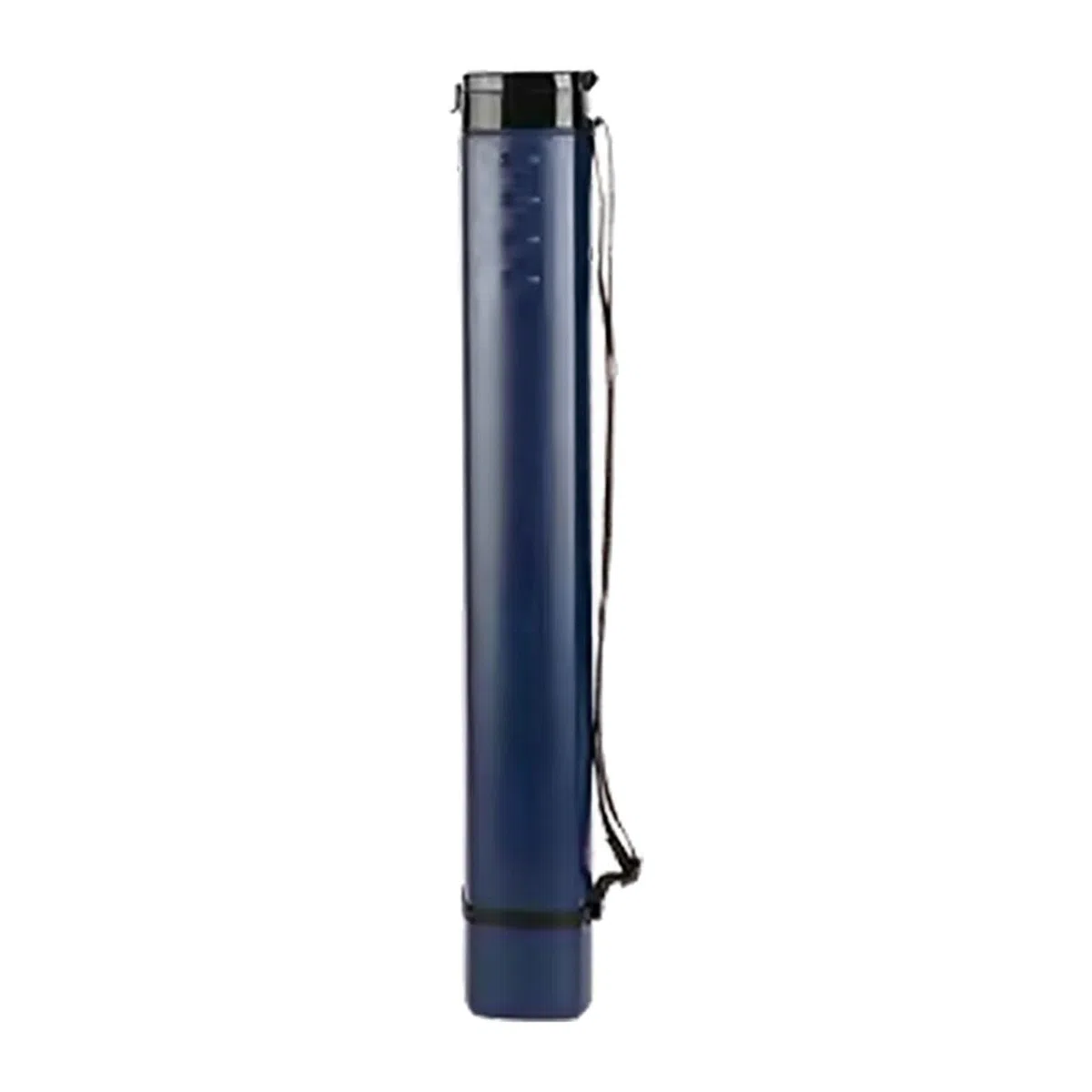 Tubo Porta Planos Tubo Telescópico Almacenaje Estuche Expandible Correa Ajustable Material Impermeable Adecuado para Estudiantes, Azul Profundo, Individual