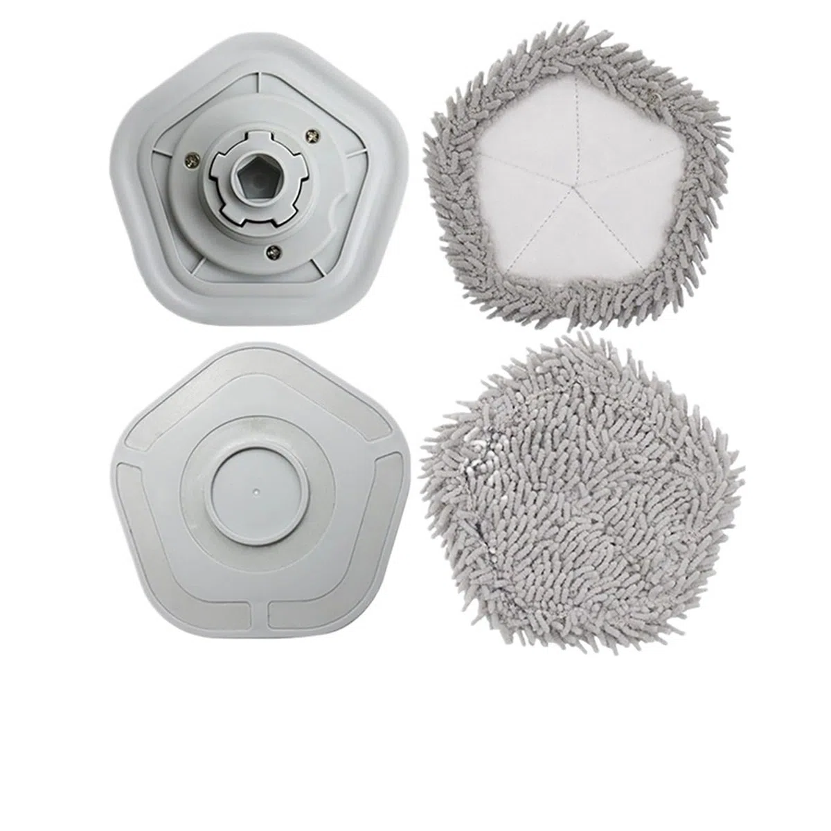 Paño De Repuesto Mopa Repuestos For Mopas De Fregona For Robot Aspirador Autolimpiable Y Accesorios For For Aspiradoras(Mop Pad 2PCS)