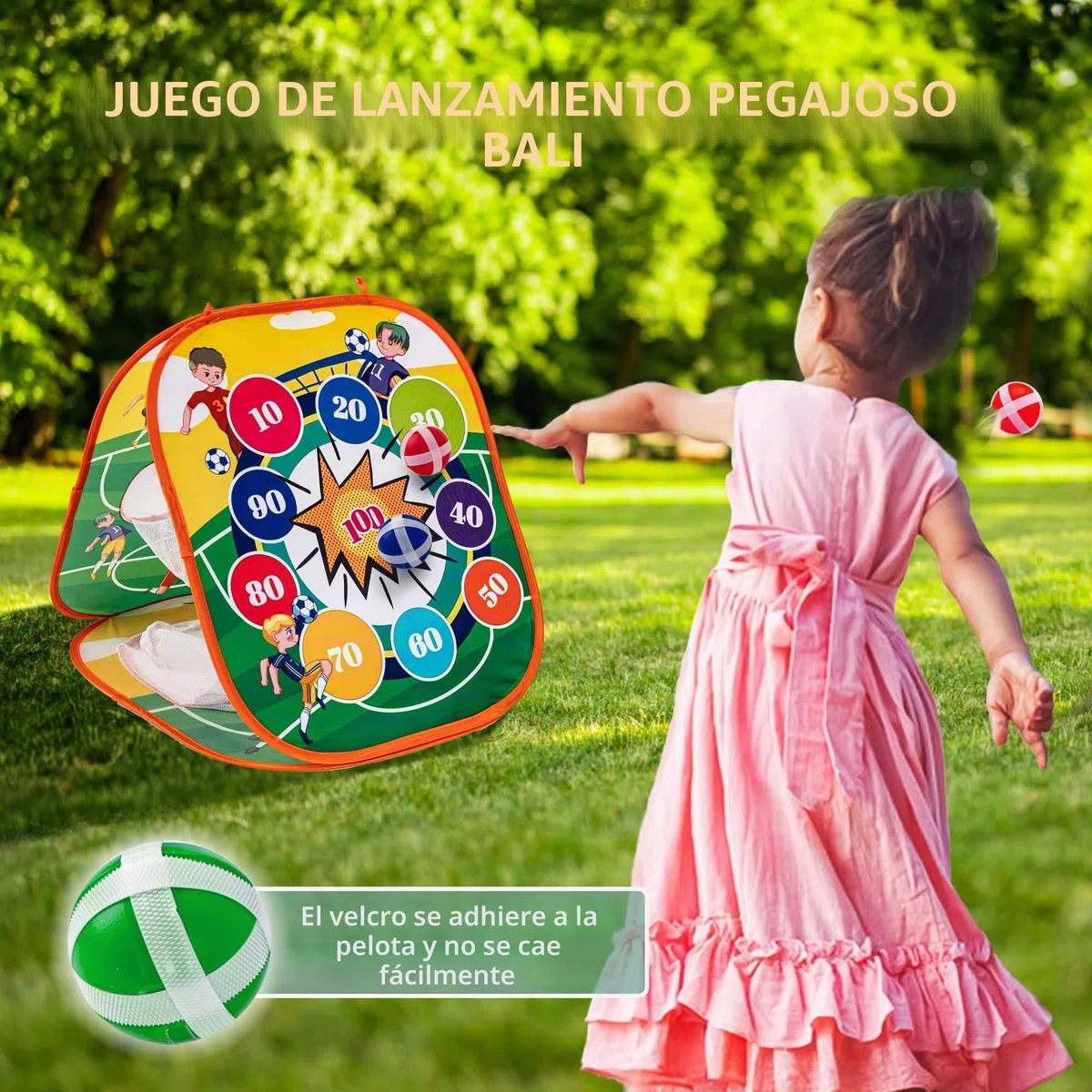 Sundaymot - Juego de Lanzamiento de puf, Juego de Lanzamiento para niños, 3 en 1 Juguetes de Dardos para niños, Lanzamiento de Bolsa de Arena, Juegos de Carnaval, Juegos de Fiesta Interiores y