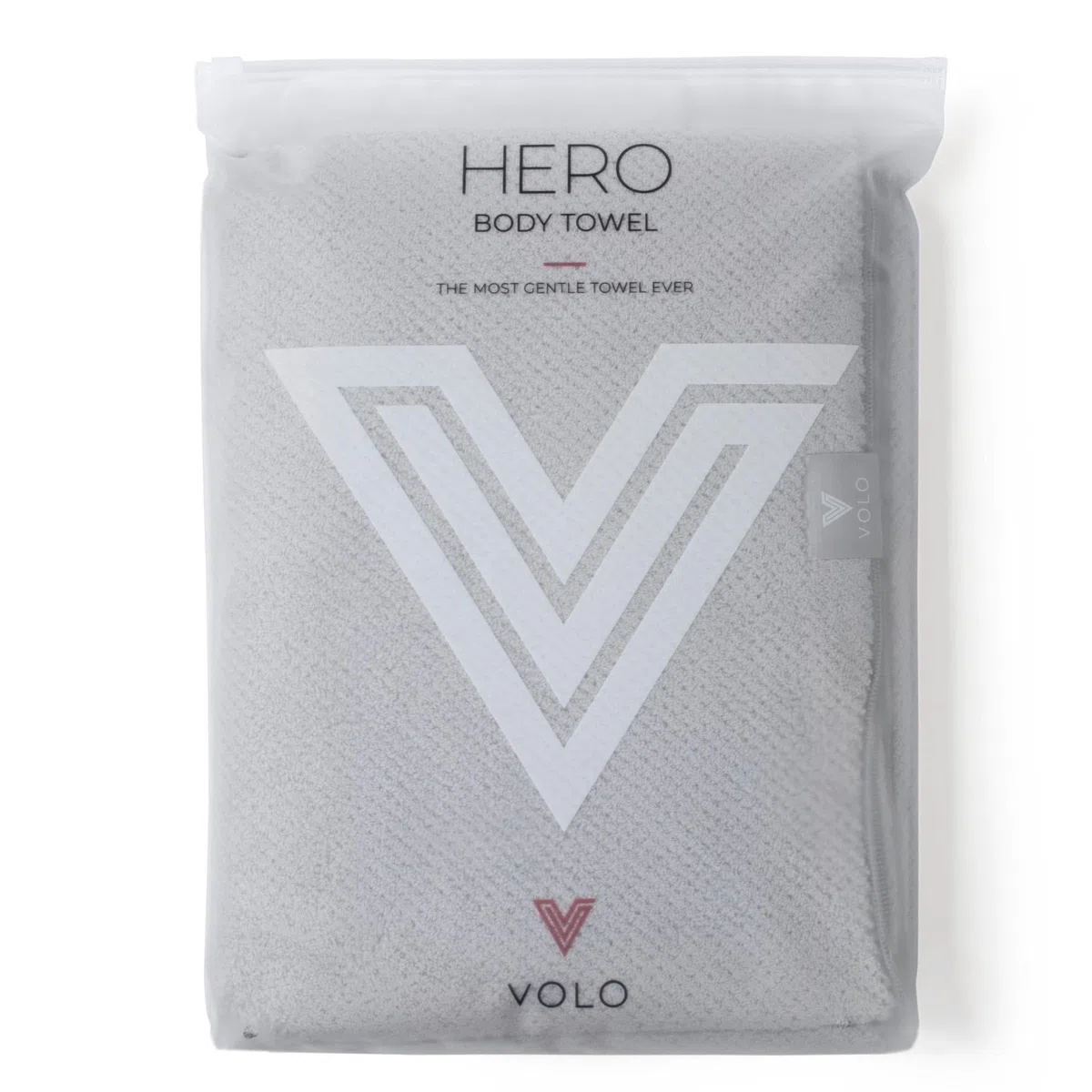 VOLO Hero Luna - Toalla corporal gris | Toalla de baño de lujo | Ultra suave, súper absorbente, tela de nanoweave de secado rápido | Toallas de spa para baño | Envoltura extra grande para después de