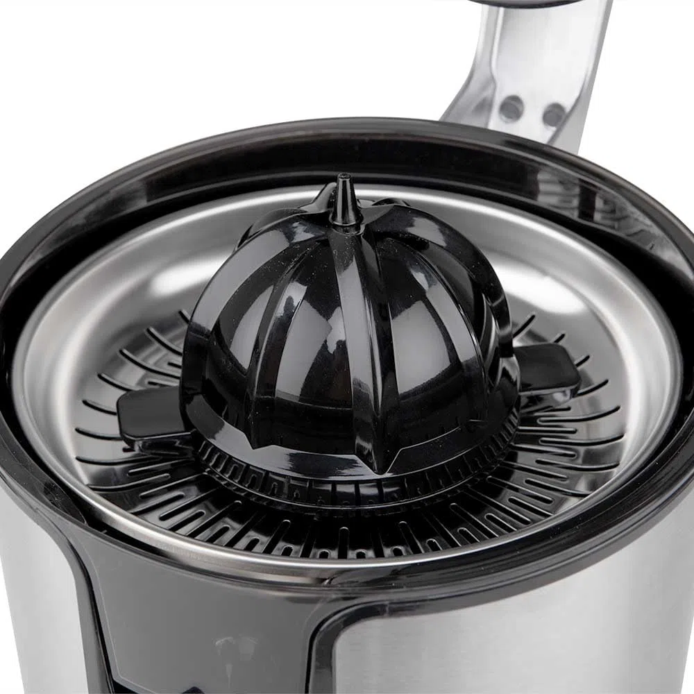Exprimidor Orbegozo EP 4300, 1100W, Cuerpo, filtro y boquilla de acero inoxidable