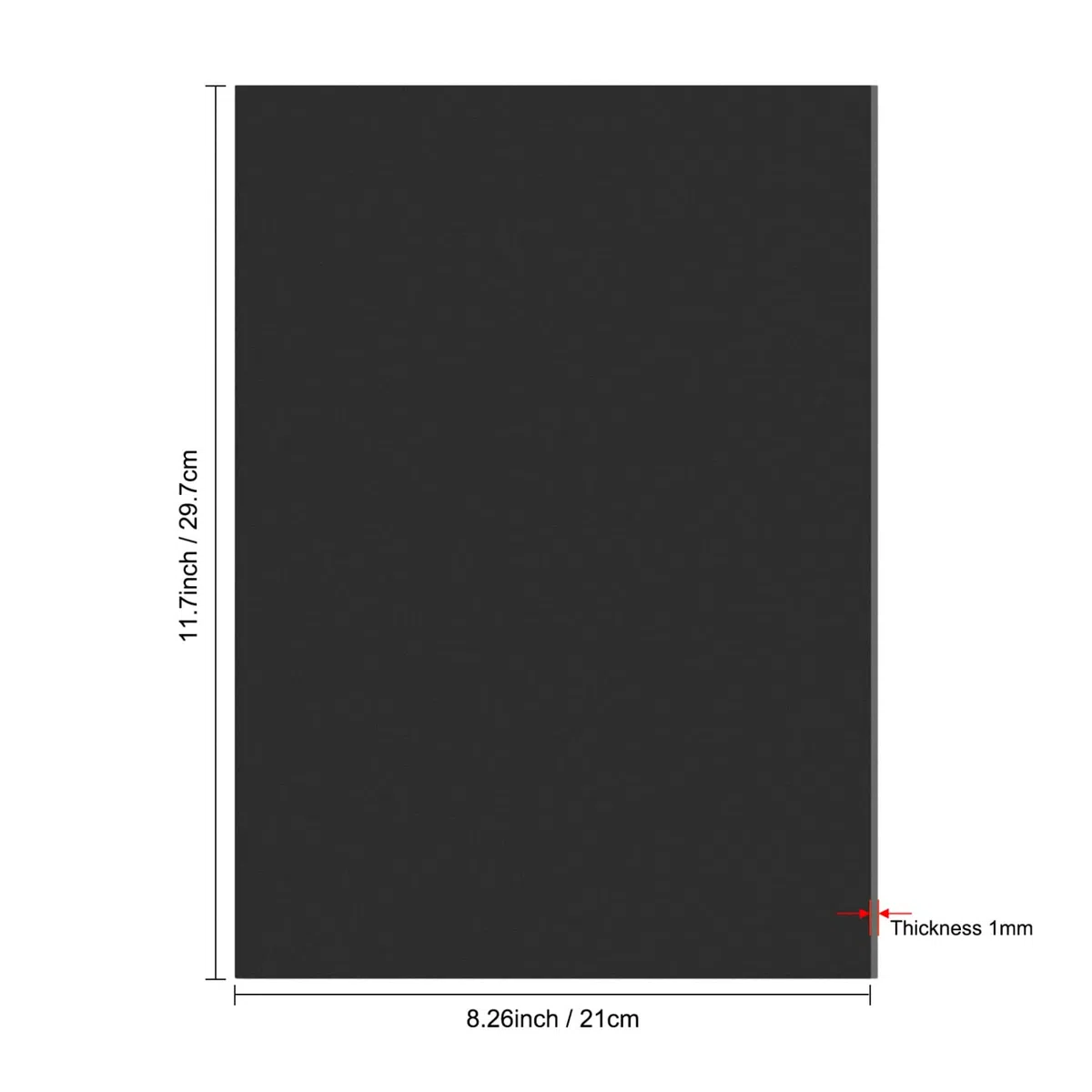 5 piezas A4 de 1 mm de grosor, hojas magnéticas fuertes de doble cara, troqueles de corte de metal, herramientas de jardinería, manualidades, álbumes de recortes, artes y manualidades,