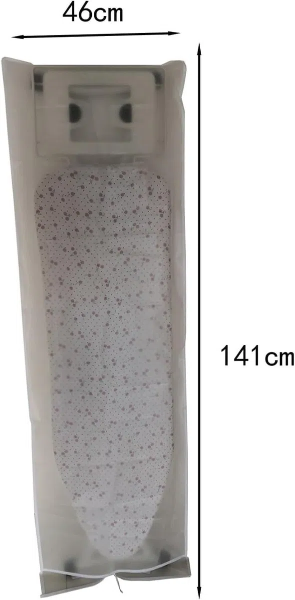 Fundas para Tablas de Planchar, Funda de Almacenamiento for Tabla de Planchar, Transparente, a Prueba de Polvo, Varios tamaños(46x141cm)