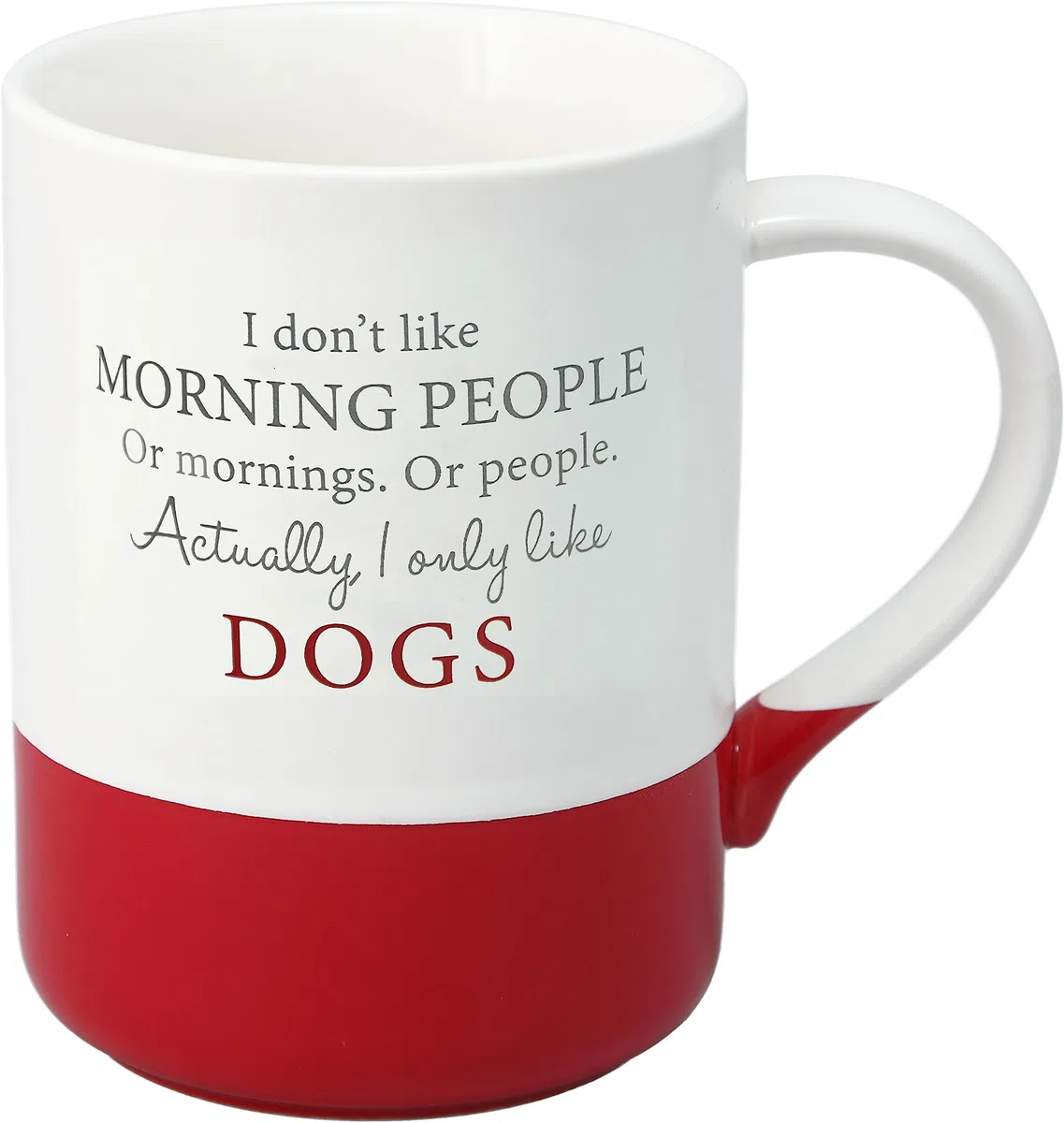 Pavilion - Botón de silencio - Taza de café grande de 18 onzas, regalo sarcástico para padres, taza de café para mamá, tazas de café para papá, 1 unidad (paquete de 1), 5 x 4.75 pulgadas, blanco y