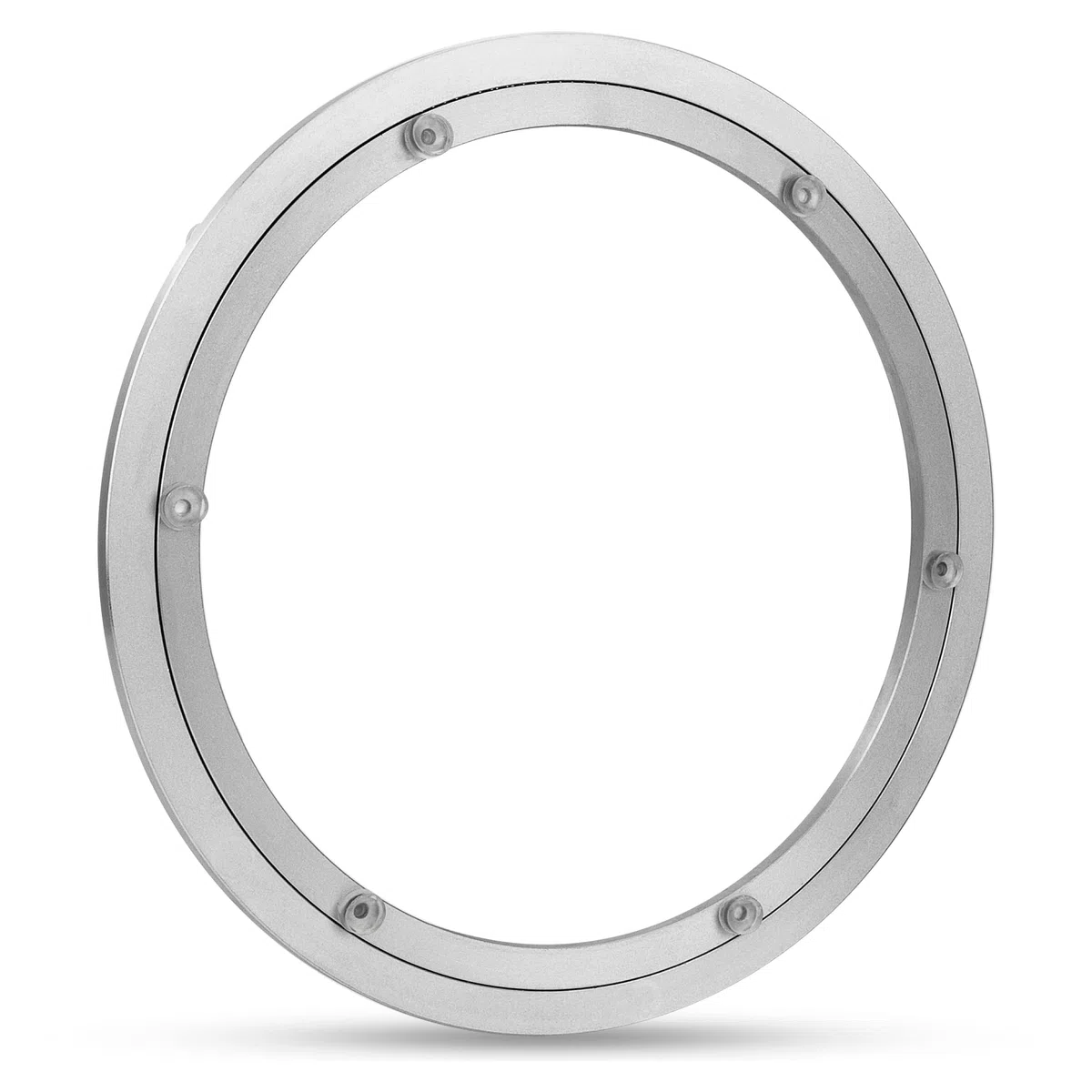 Rodamiento Giratorio de Aleación de Aluminio Lazy Susan Rodamiento Giratorio Resistente Mesa de Comedor Redonda para Cocina Sala de Estar (12 Inch)