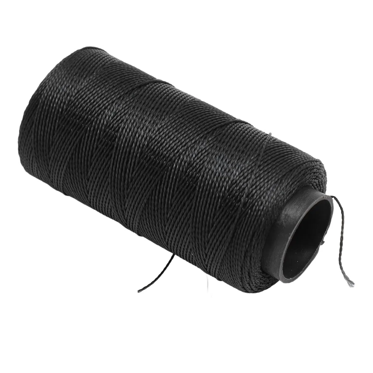 Hilo de Coser Elástico de Alta Resistencia Material de Nylon Impermeable Resistente al Desgaste Hilo Negro Suave para DIY Bordado Acolchado Manualidades Zapatos Neumáticos