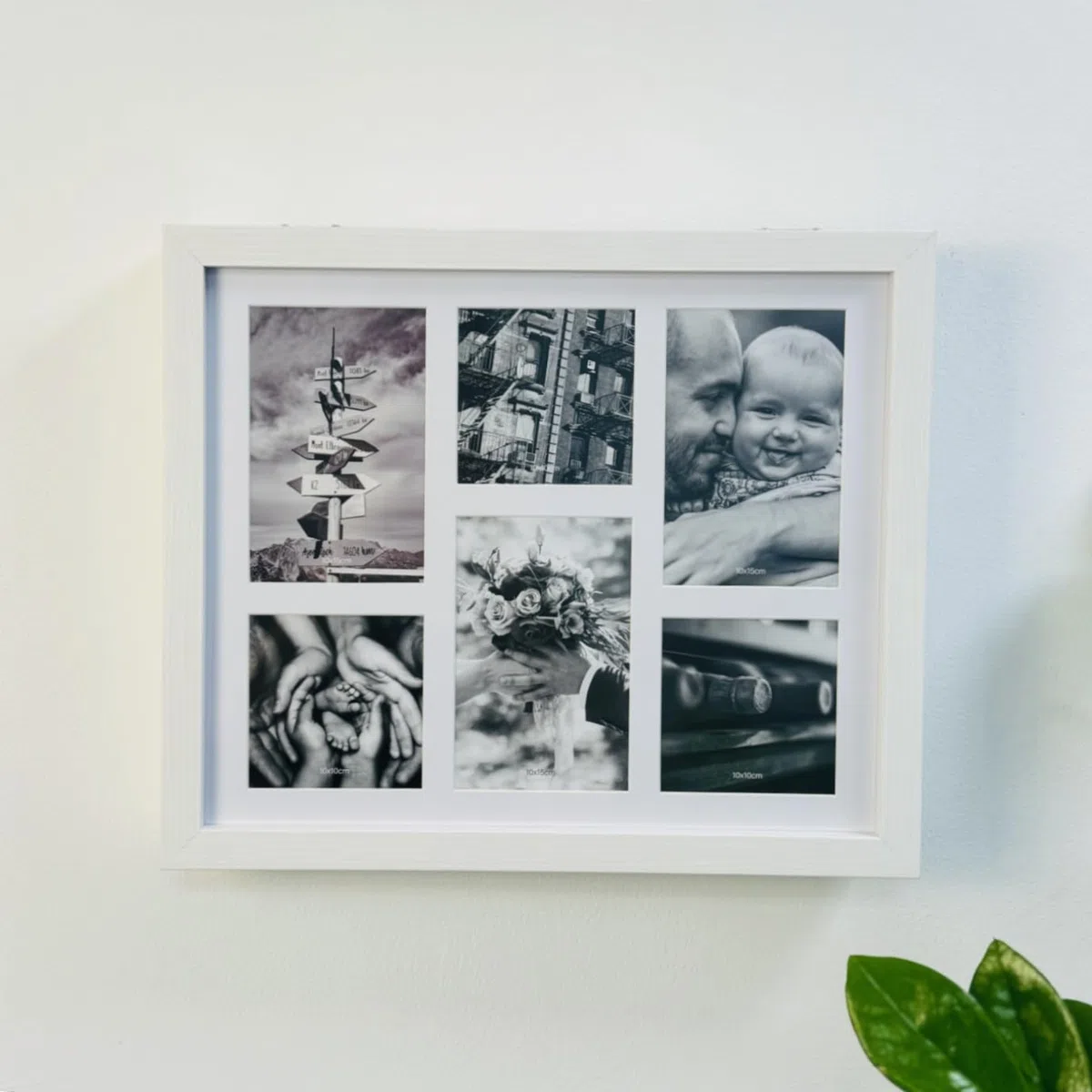Tapa Contador para Eléctricos Nórdico de Plastico, Cubre Contador Tapa Decorativa para Cuadro Eléctrico con Fotos (Blanco)