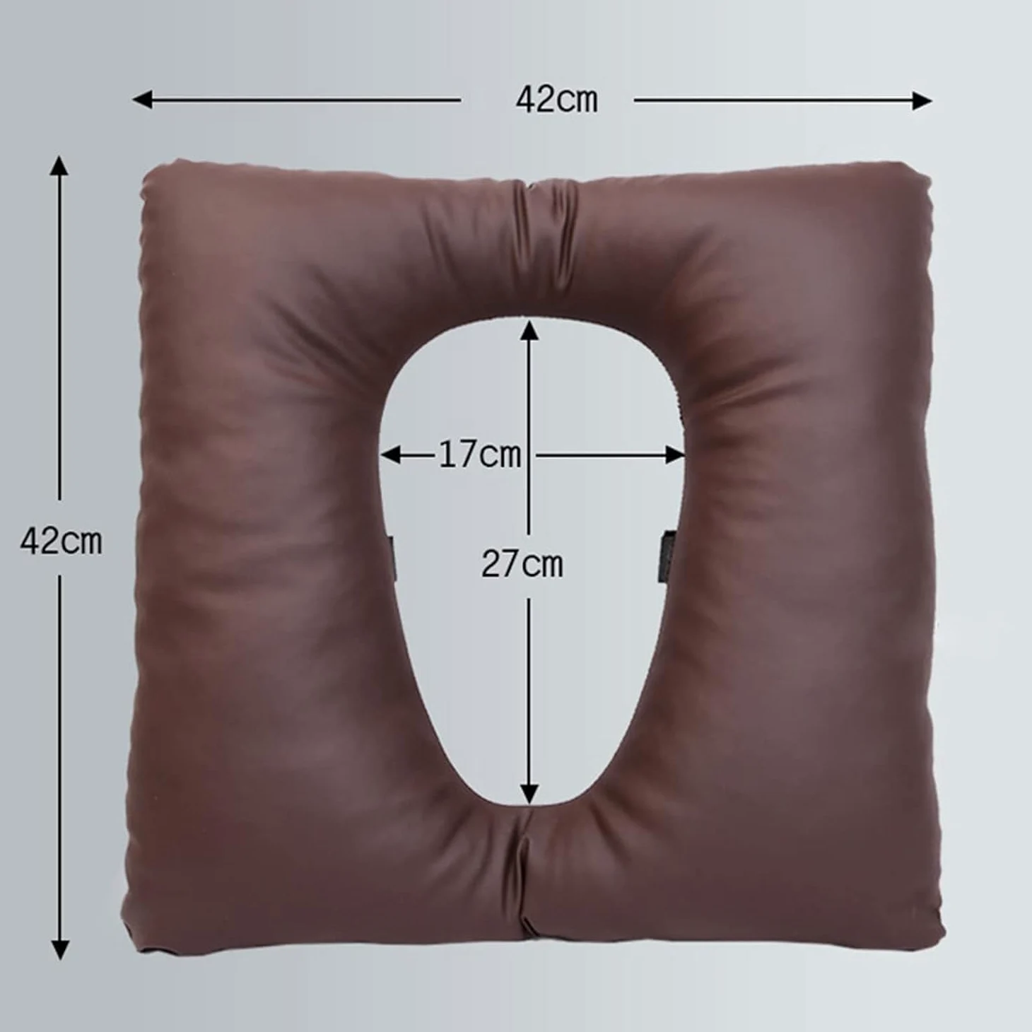 Almohada de dona antiescaras para silla de ruedas y oficina en casa, cojín de alivio del dolor para hemorroides, cómoda almohadilla de asiento para inodoro y silla