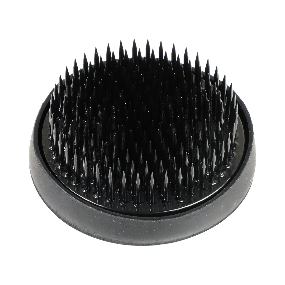 Wazakura Kenzan Redondo Negro para Ikebana (61mm) para Arreglos Florales, Hecho en Japón, Herramienta Japonesa para Ikebana Soporte de Alfileres para Flores - Kenzan Redondo Negro 61mm