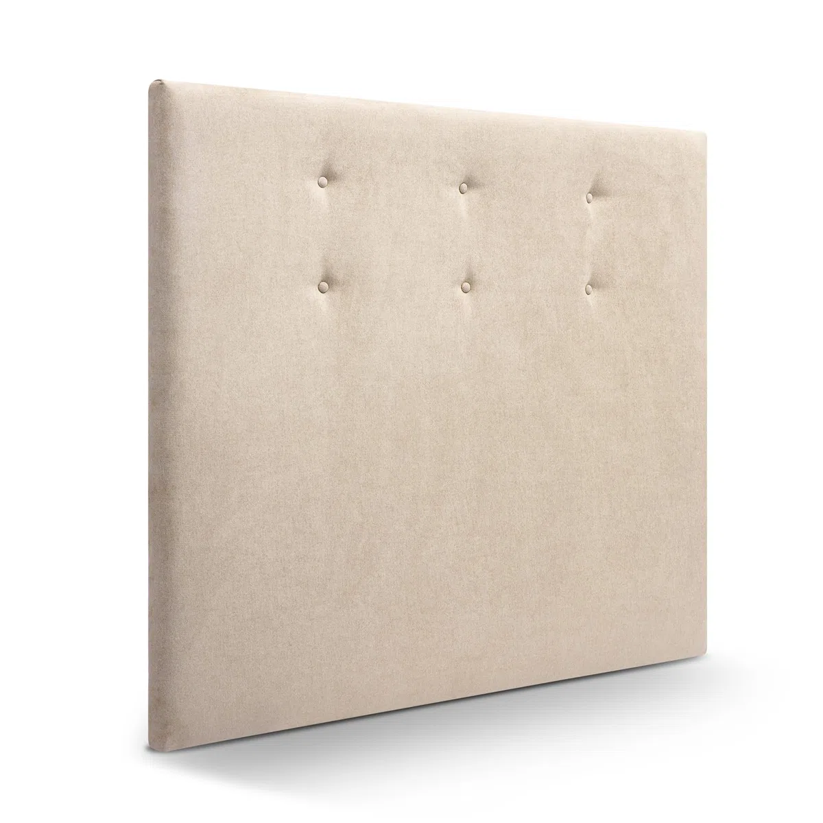 SUENOSZZZ-ESPECIALISTAS DEL DESCANSO Cabecero de Cama Bruselas tapizado en Tela para Camas de 80 (90 x 120 cm) Tela Beige