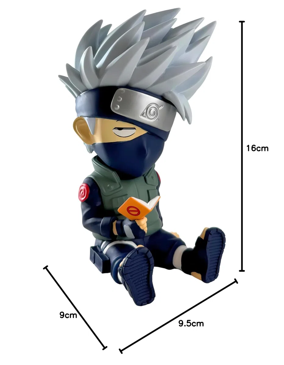 Plastoy Naruto Shippuden Hucha Kakashi Hatake - PVC - 16 cm
